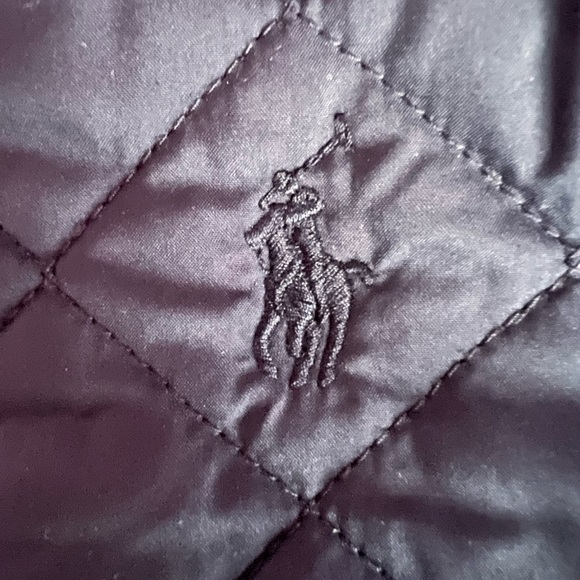 Ralph Lauren Blue Navy -Utility Jacket with Quilted Design Size 16 Girls - Picture 4 of 11